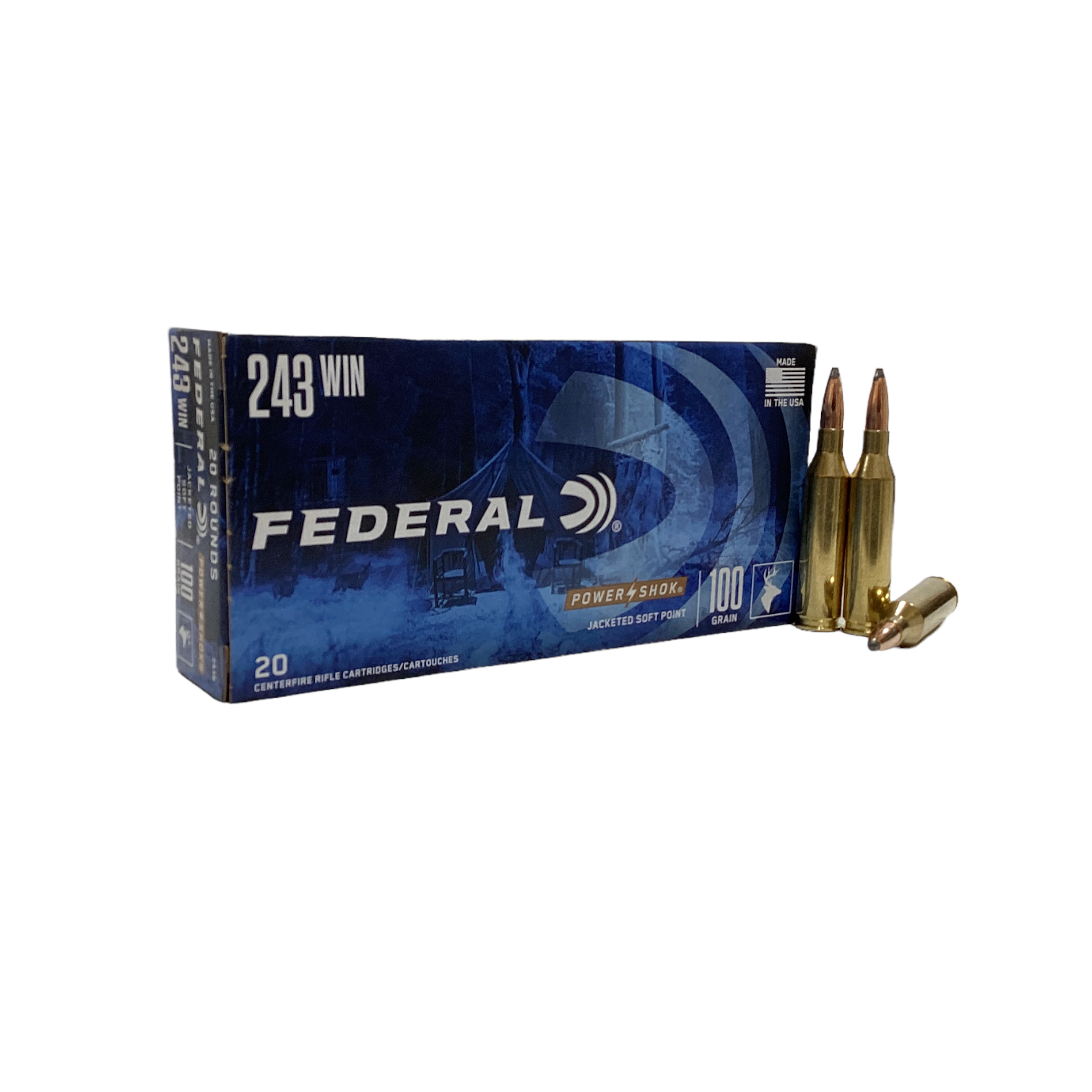 Federal Power Shok 243 WIN - Defender Ammunition